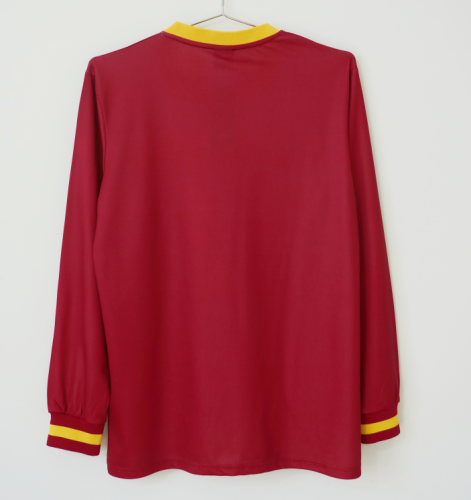 26-27 Roma 100th Anniversary Long Sleeve Fans Soccer Jersey (长袖)