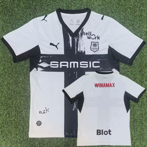 26-27 Stade Rennais Away Fans Soccer Jersey