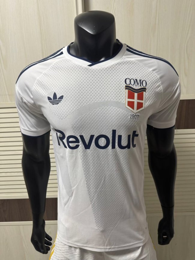 26-27 Como Away Player Version Soccer Jersey