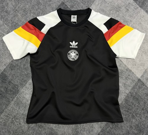 2026 Germany Black Short sleeves Loose And Thickened Hoody
