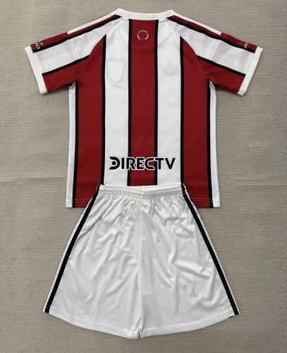 26-27 River Plate Away Kids Soccer Jersey