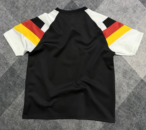 2026 Germany Black Short sleeves Loose And Thickened Hoody