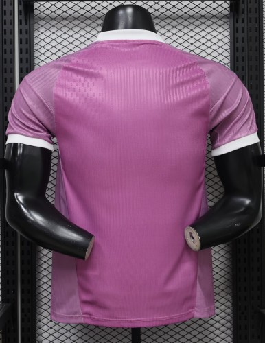 26-27 Man Utd Pink Goalkeeper Player Version Soccer Jersey
