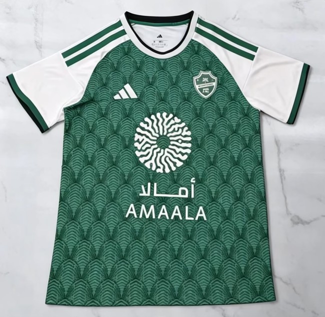 26-27 Al-Ahli Saudi Home Fans Soccer Jersey