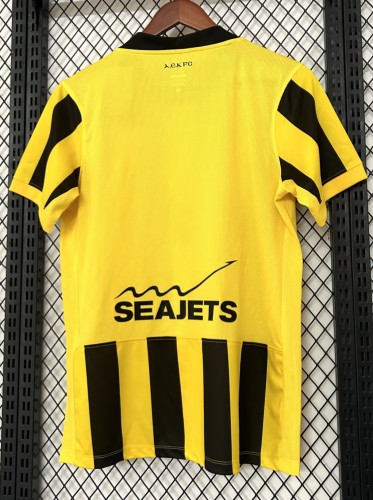 26-27 AEK Athens Home Fans Soccer Jersey