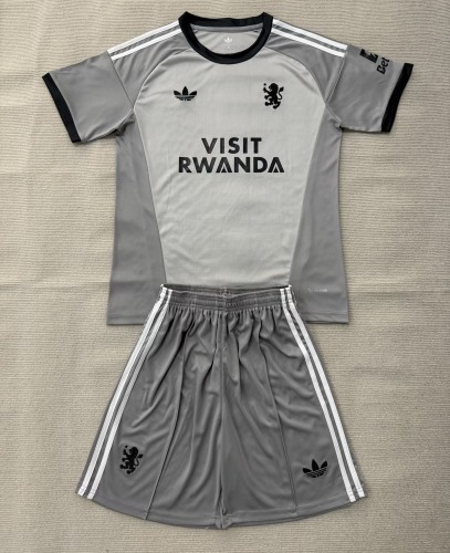 26-27 Aston Villa Gray GoalKeeper Adult Suit
