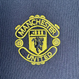 1998-1999 Man Utd Black Retro Retro Soccer Jersey