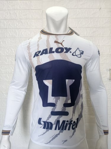 26-27 Pumas UNAM Home Long Sleeve Player Version Soccer Jersey*长袖球员