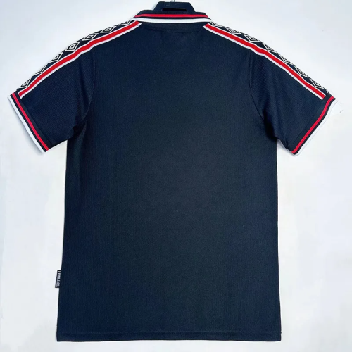 1998-1999 Man Utd Black Retro Retro Soccer Jersey