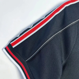 1998-1999 Man Utd Black Retro Retro Soccer Jersey