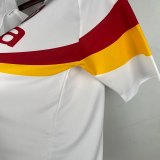 1990-1991 Roma Away Retro Soccer Jersey