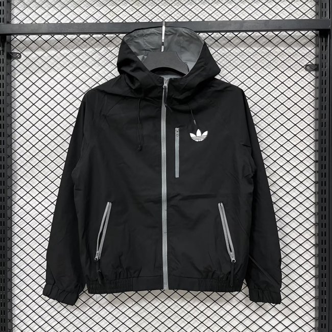 2026 AD Black Windbreaker
