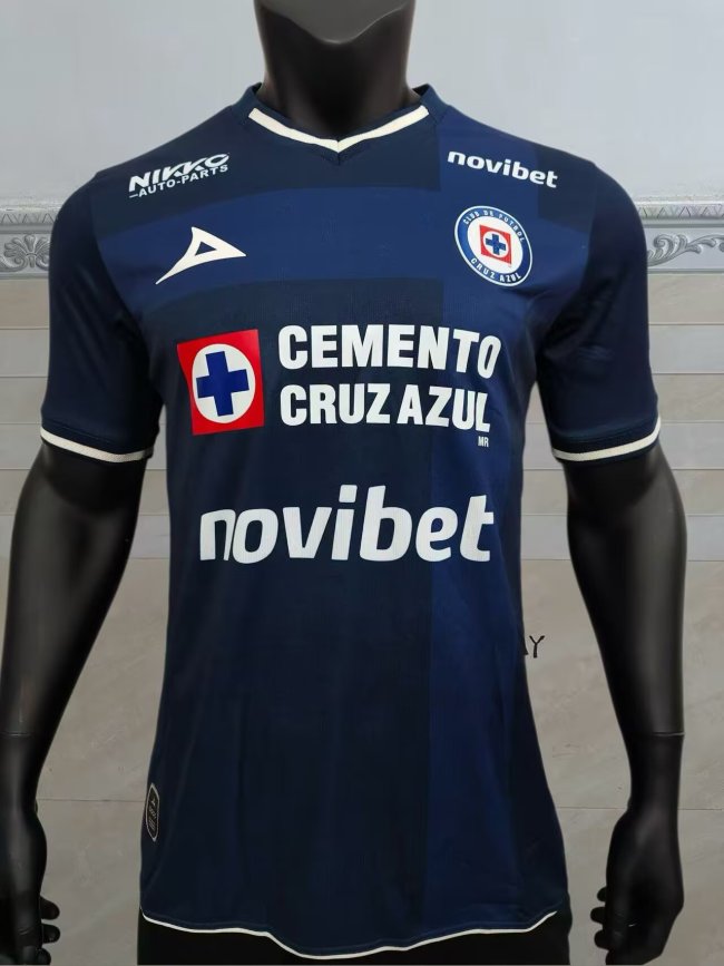 26-27 Cruz Azul Third Player Version Soccer Jersey