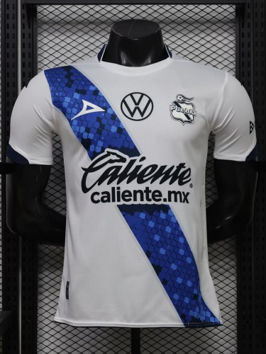 26-27 Puebla Home Player Version Soccer Jersey