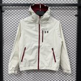 2026 UA White Windbreaker