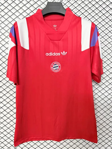 26-27 Bayern EQT Red Training Shirts
