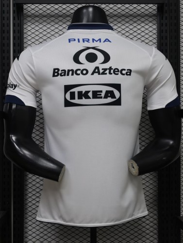 26-27 Puebla Home Player Version Soccer Jersey