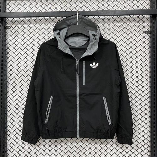 2026 AD Black Windbreaker