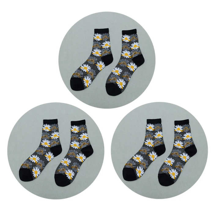 A Bloomy Summer Socks
