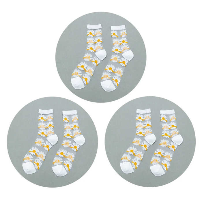 A Bloomy Summer Socks