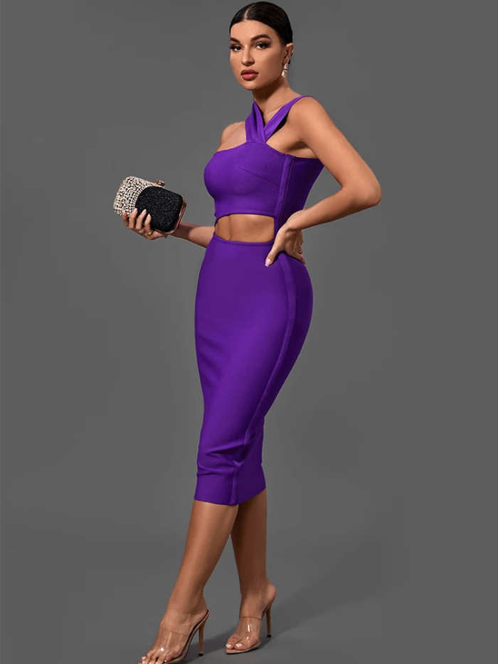 Answer That Echoes Midi Dress