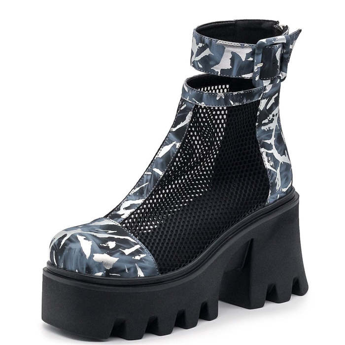A Heaviness In My Head Ankle Boots