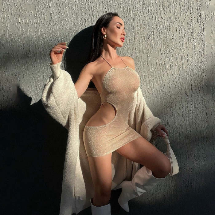 A Rythm To My Symphony Mini Dress