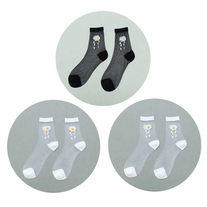 A Bloomy Summer Socks