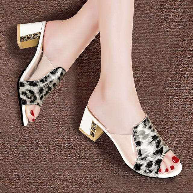 According To The Plan Sandals