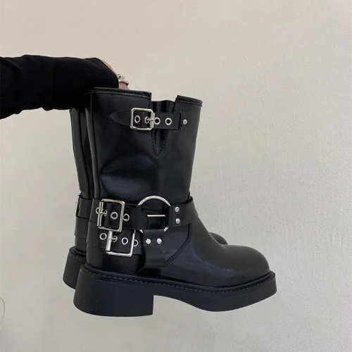 Ain't One-Sided Mid-Calf Boots