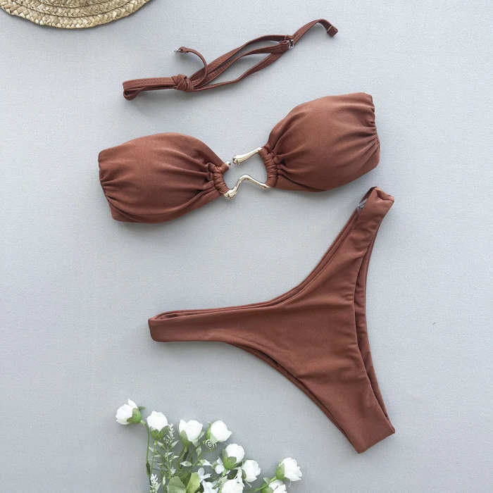 A Candy-Colored Clown Swimsuit