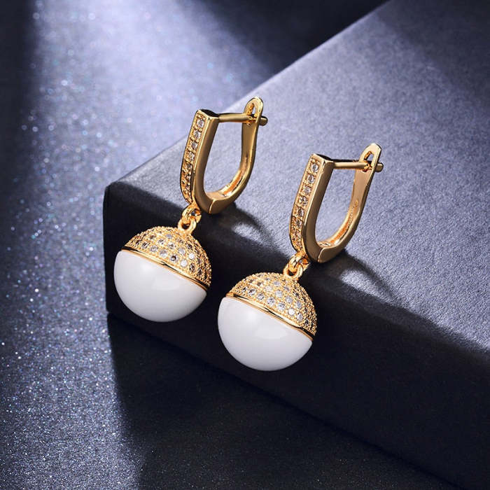 Around the Clock Drop Dangle Earrings