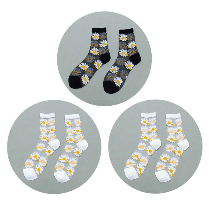A Bloomy Summer Socks