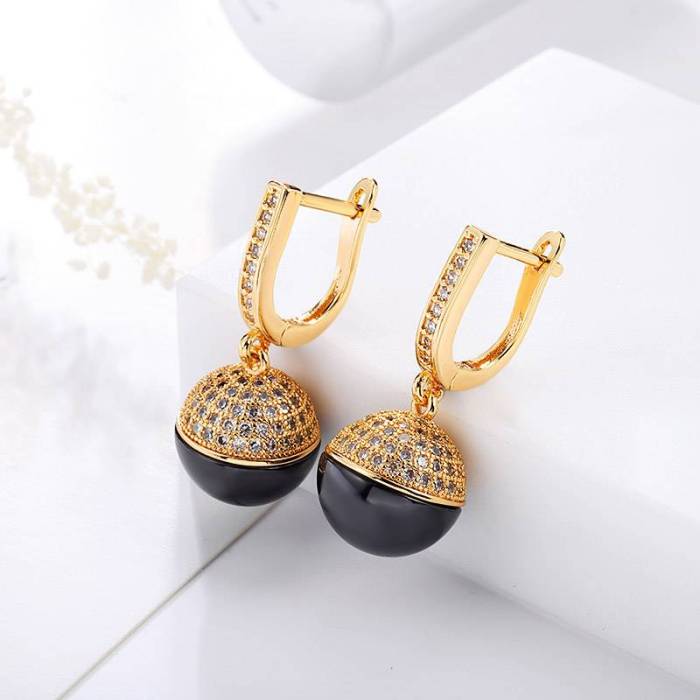 Around the Clock Drop Dangle Earrings