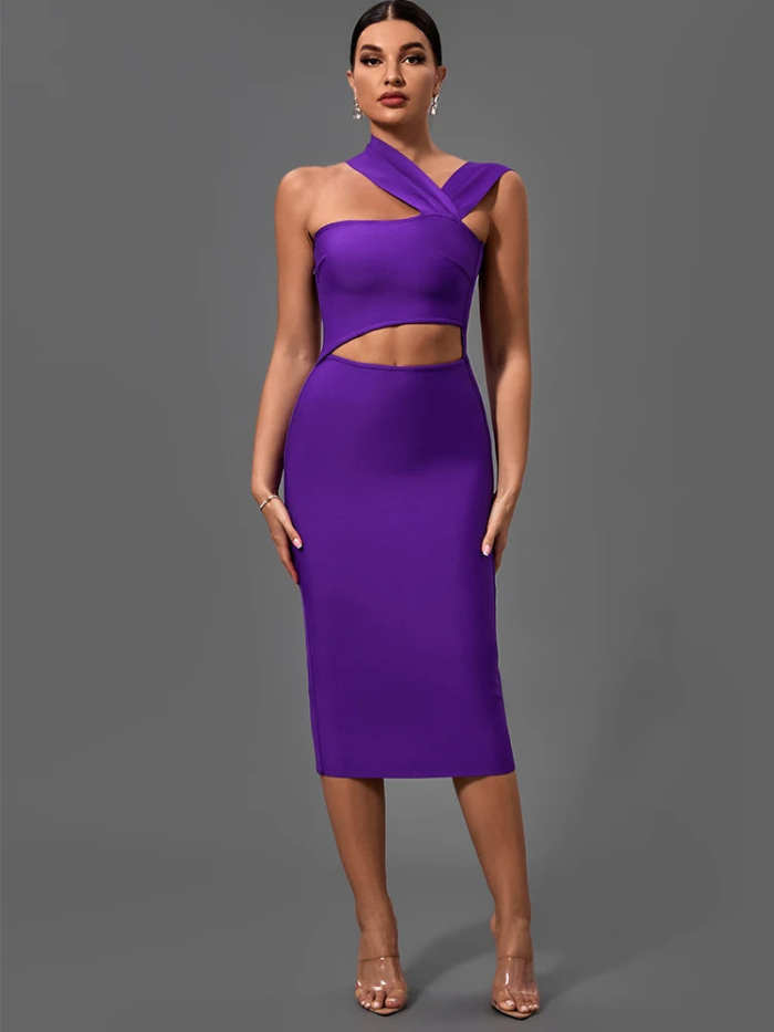 Answer That Echoes Midi Dress