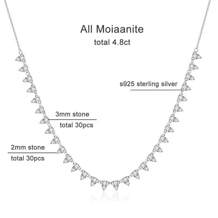 Always A Spark Tennis Necklace