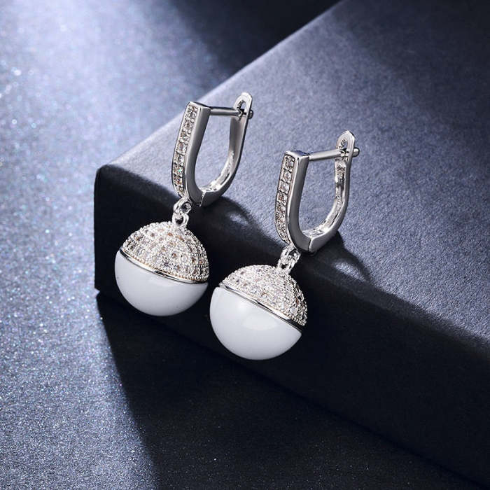 Around the Clock Drop Dangle Earrings