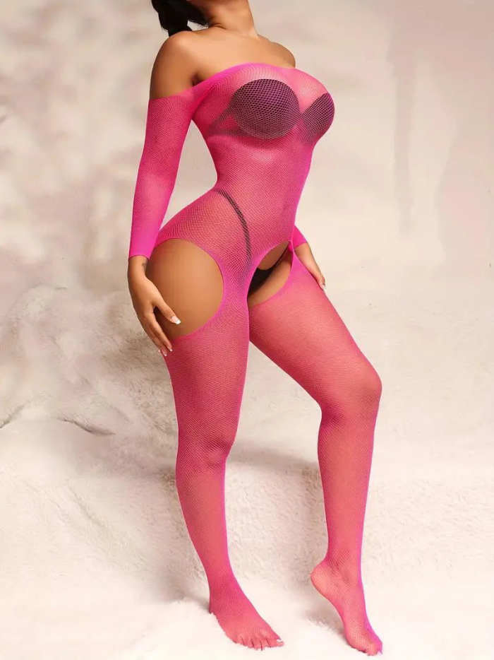 A Night Call Crotchless Jumpsuit