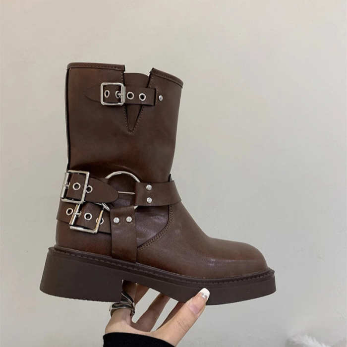 Ain't One-Sided Mid-Calf Boots