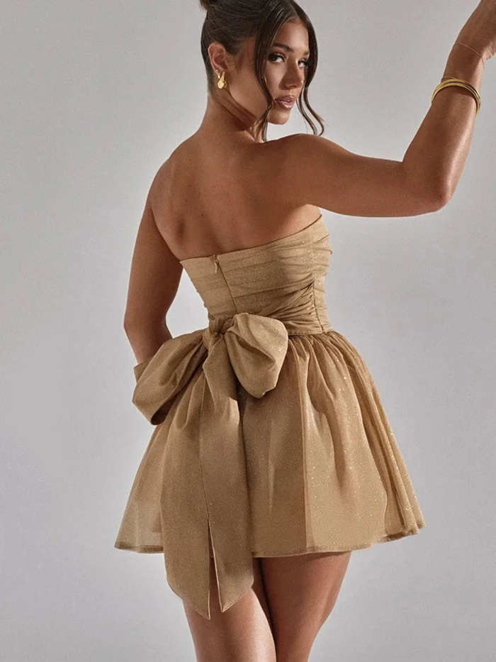 A Festive To Cherish Mini Dress