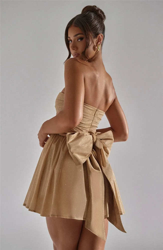 A Festive To Cherish Mini Dress