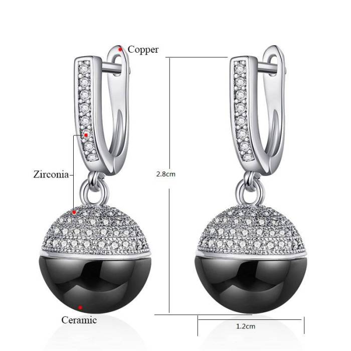 Around the Clock Drop Dangle Earrings
