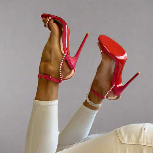 And I Love Her Stiletto Sandals