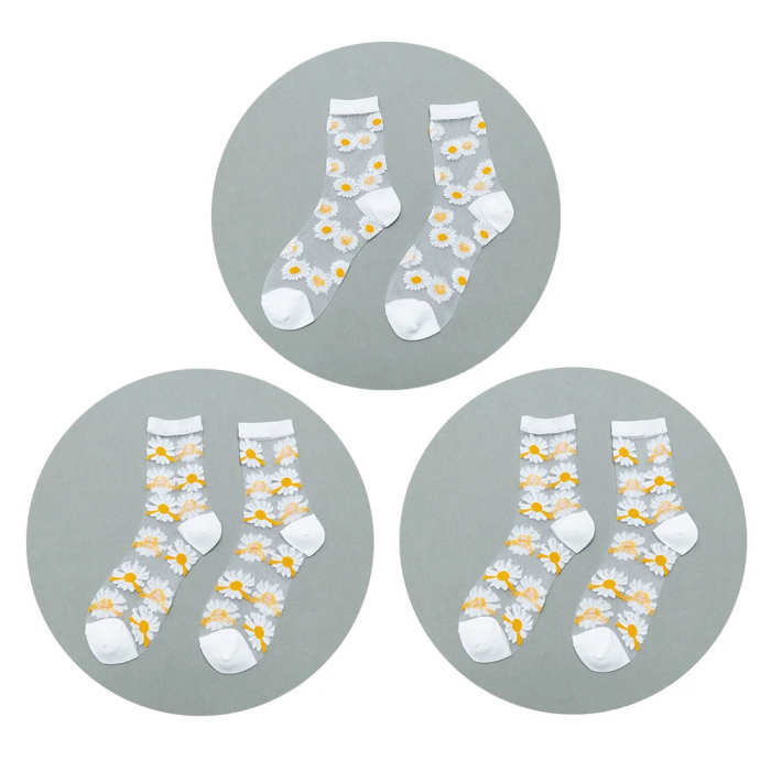 A Bloomy Summer Socks
