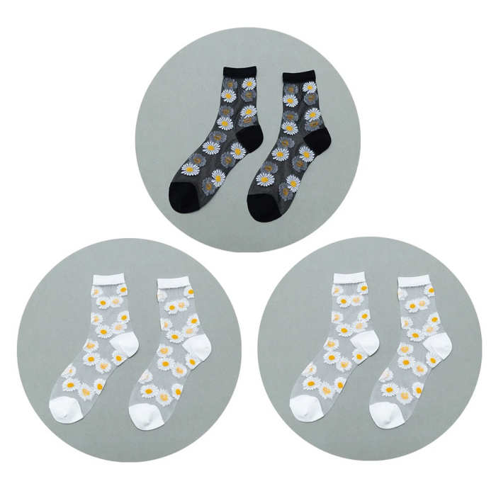 A Bloomy Summer Socks
