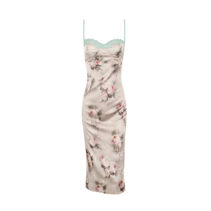 Ashes in Bloom Midi Dress