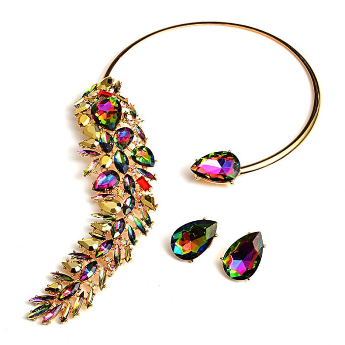 About To Fall Earring and Necklace Sets