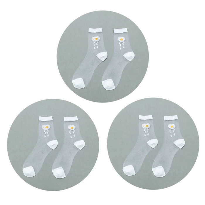 A Bloomy Summer Socks