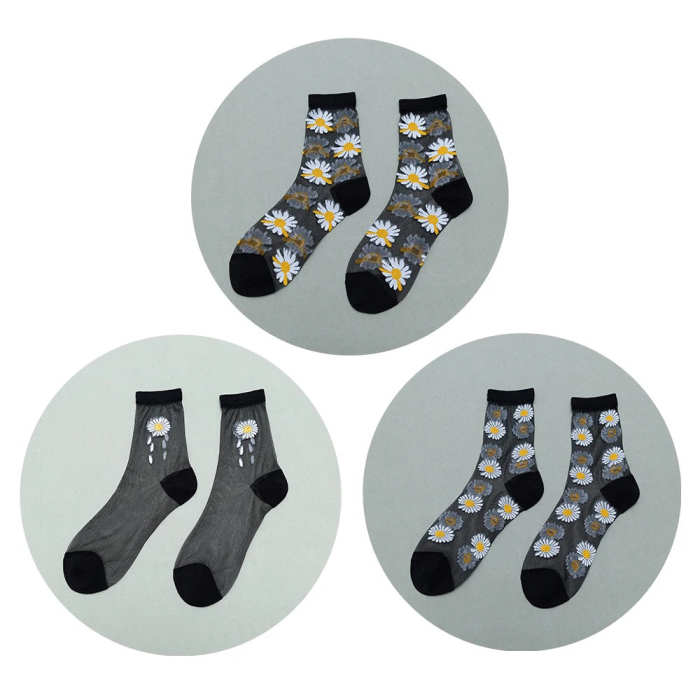 A Bloomy Summer Socks