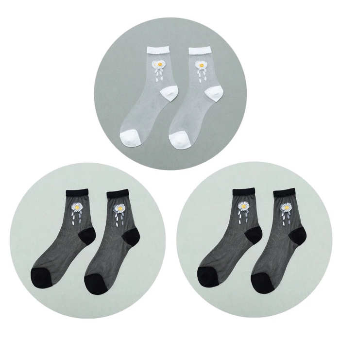 A Bloomy Summer Socks